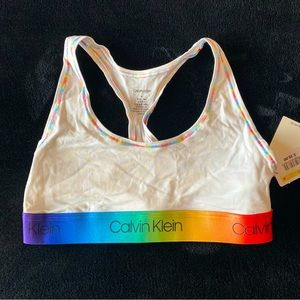 PRIDE Calvin Klein racer back bra